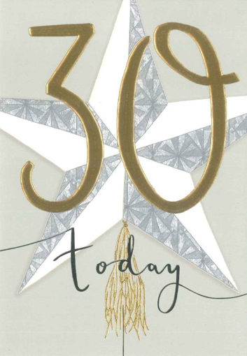 Picture of 30TH BIRTHDAY CARD
